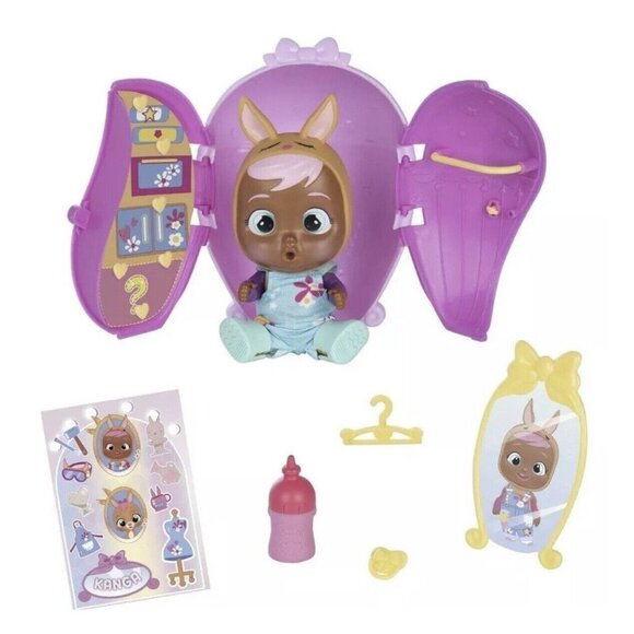 Cry Babies Other - Cry Babies Kanga Kangaroo Magic Tears Dress Me Up Storyland Series Opened New